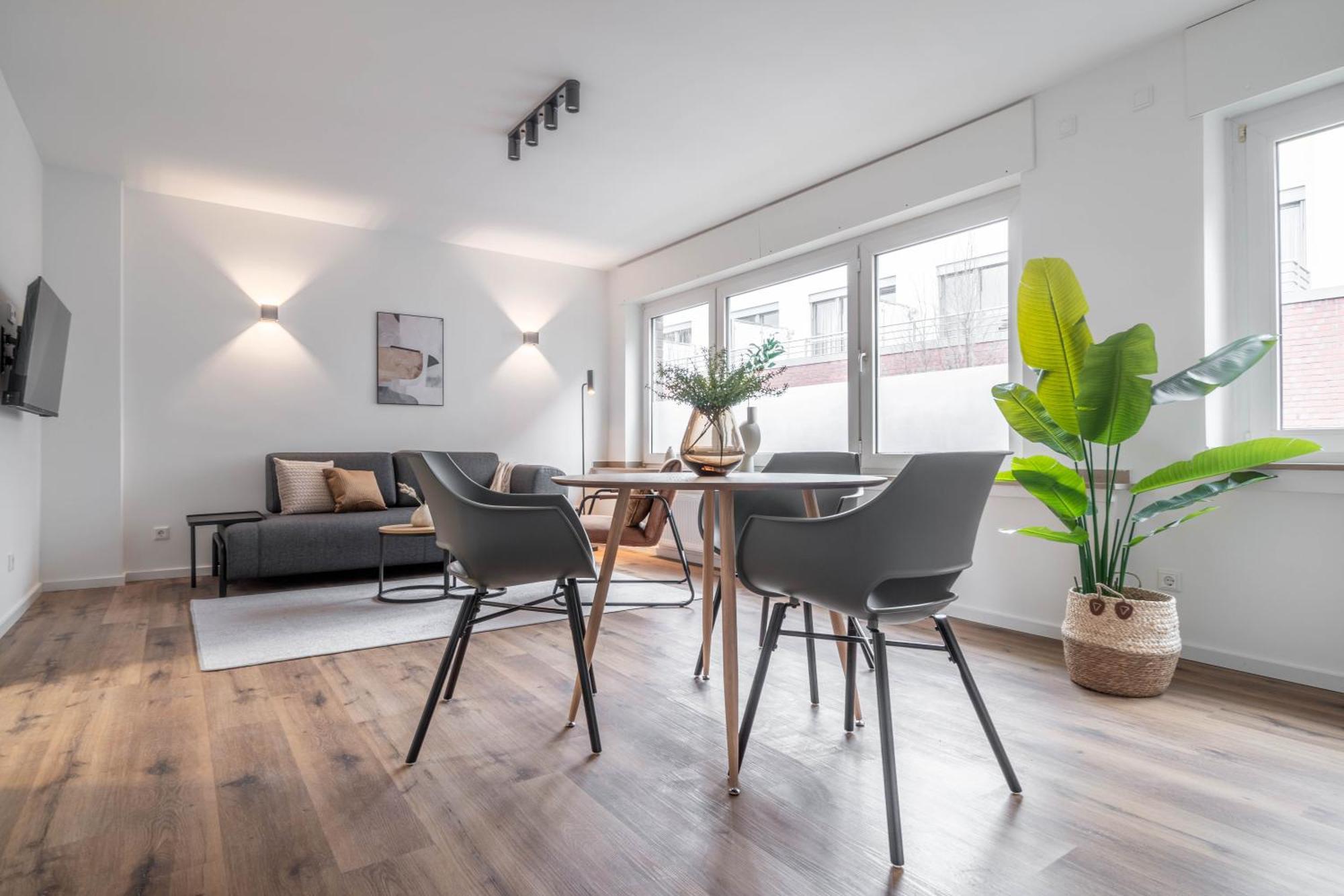 Modern & Minimal - Design-Apartment In Stadtmitte Wesel  Eksteriør bilde