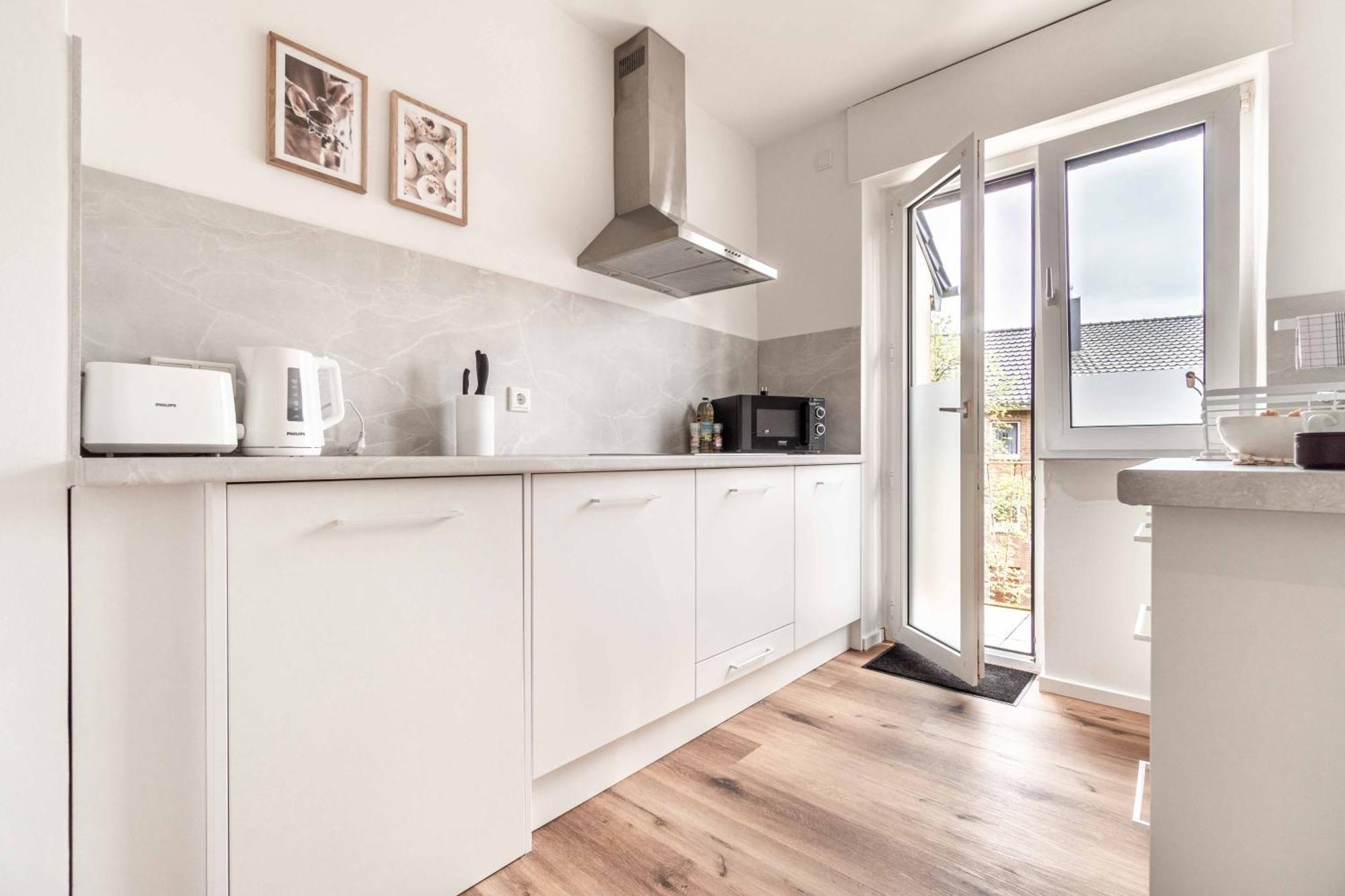 Modern & Minimal - Design-Apartment In Stadtmitte Wesel  Eksteriør bilde