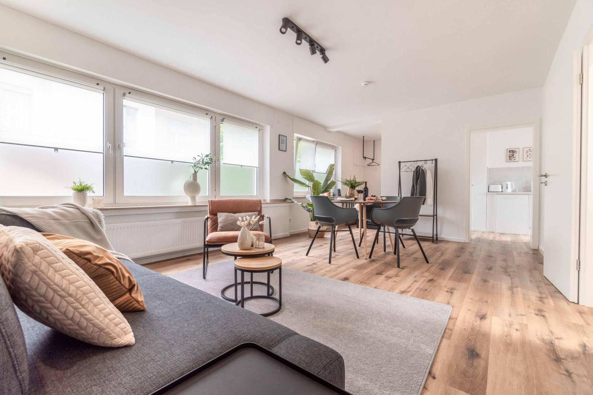 Modern & Minimal - Design-Apartment In Stadtmitte Wesel  Eksteriør bilde